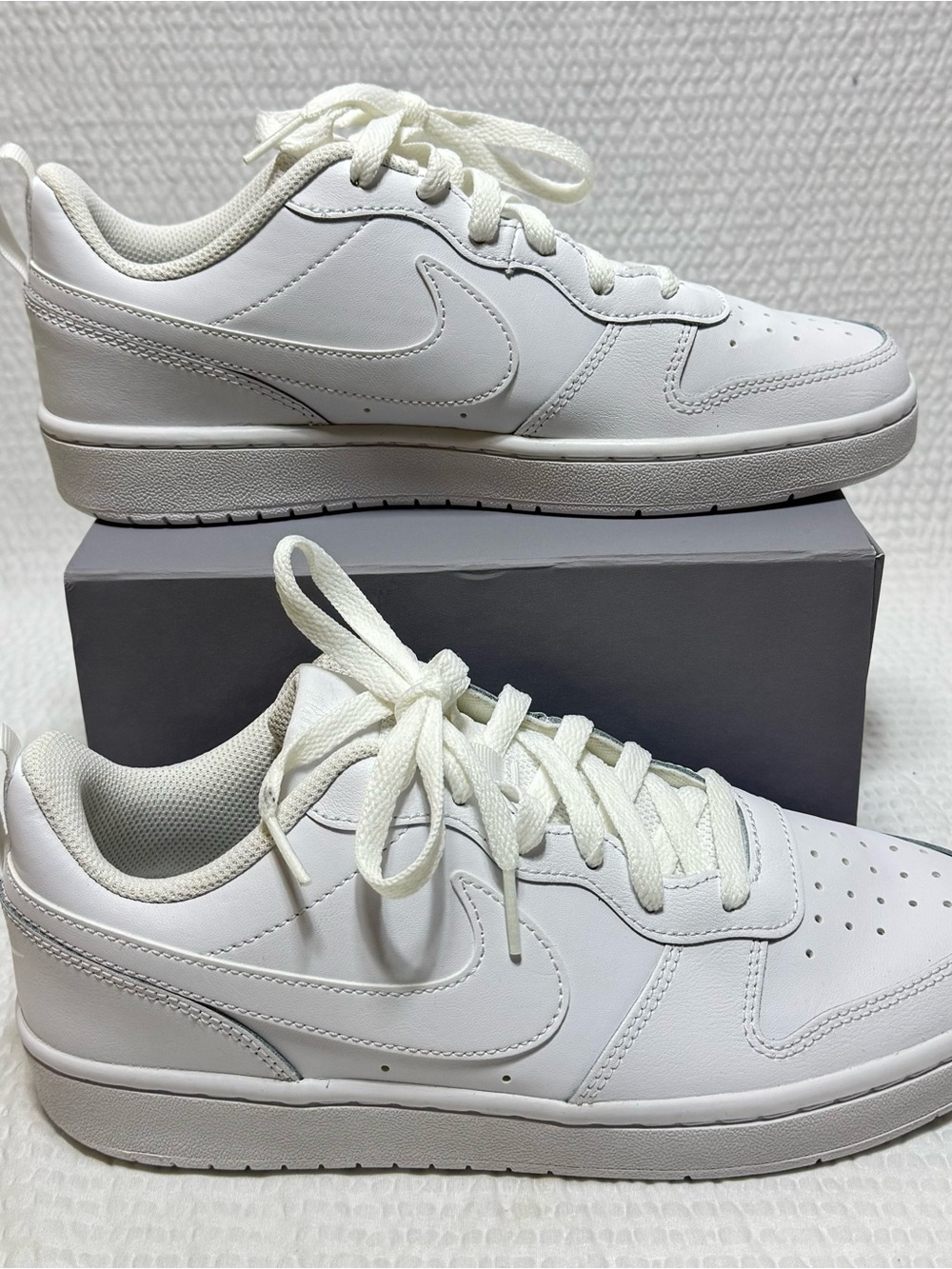 Nike Court Borough Low 2 (GS) in white  youth 7